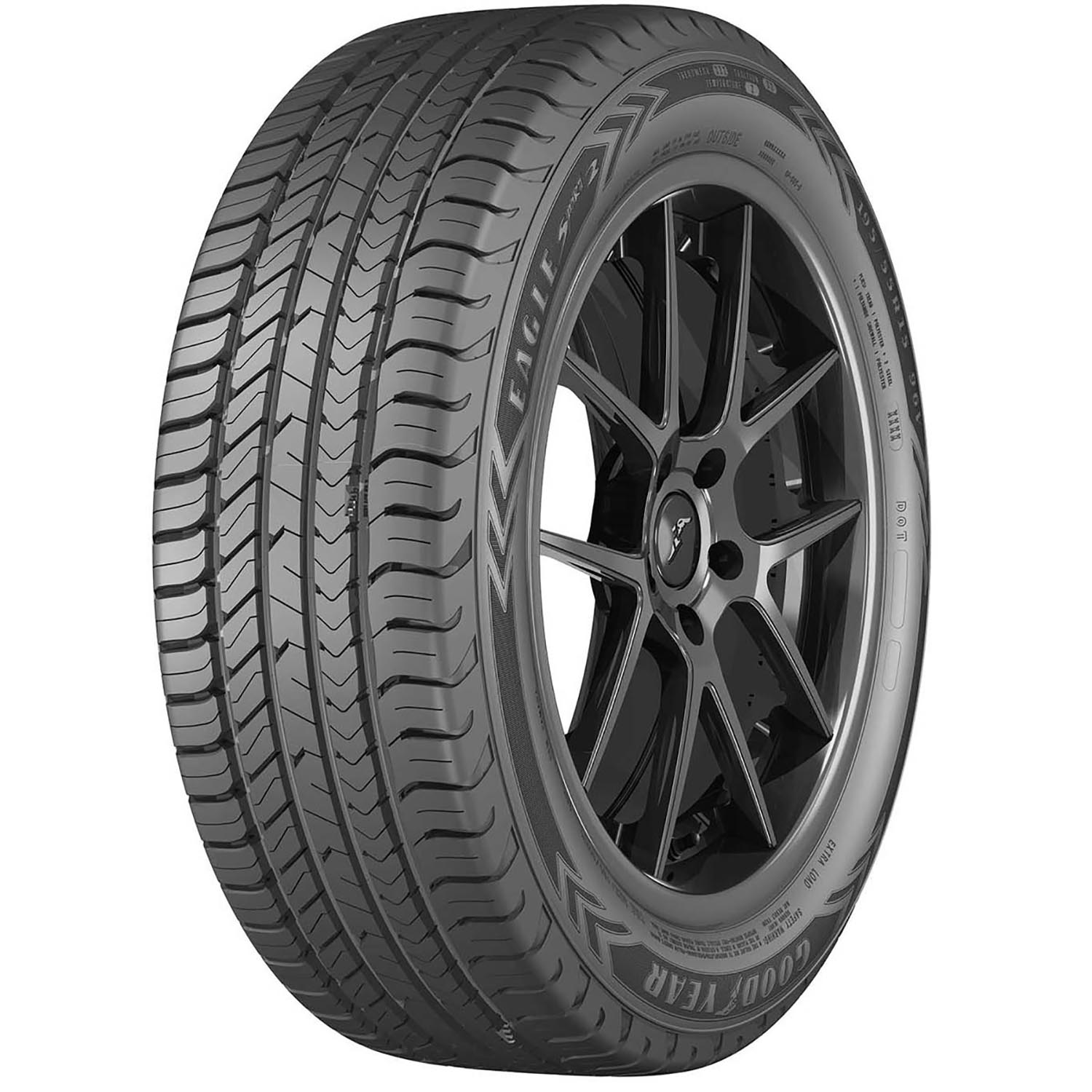 Foto 2 pulgar | Llanta Goodyear 225/50r17 94v Eagle Sport 2
