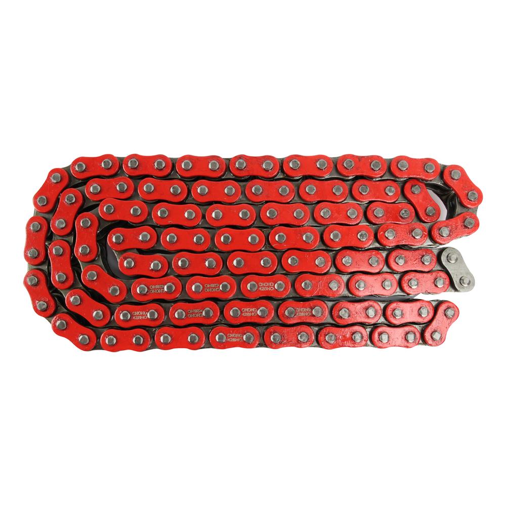 Cadena 428hx126l O-ring Rojo Choho