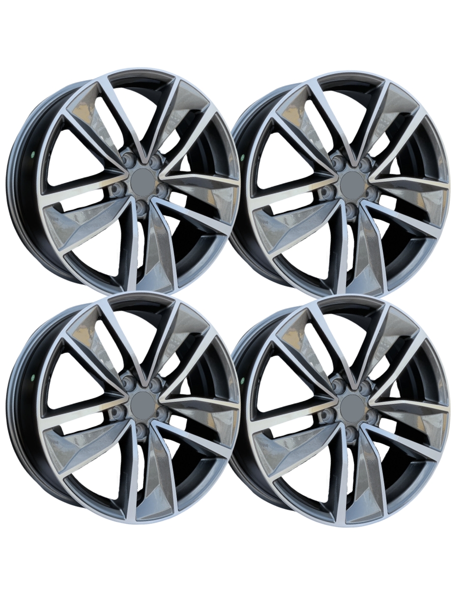 Paquete 4 Rines 18x7 5x112 Imp Wheels