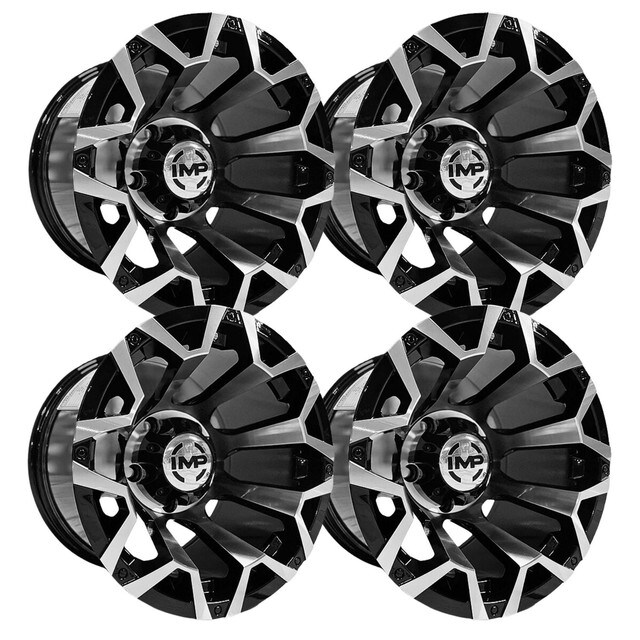 Rines Black Machine Spok 15 5x139.7 para Tracker Econoline Ram $9,000