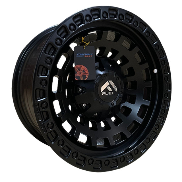 Rines Matt Black 17 5x127 Jeep/Cherokee