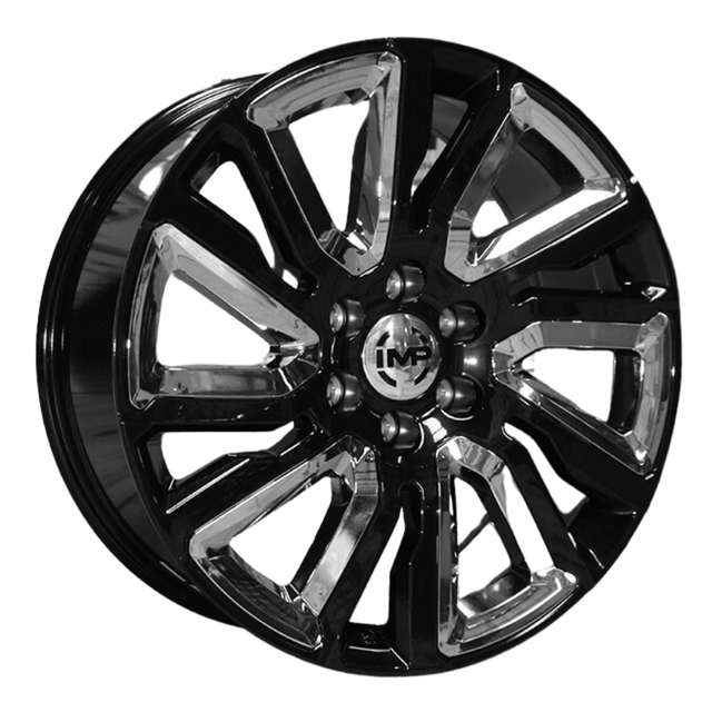 Foto 3 pulgar | 4 Rines Black Machine 22 6x139.7 Tahoe, Escalade, Gmc