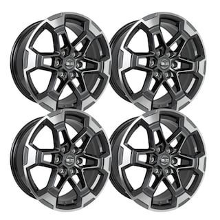 Foto 1 | 4 Rines 17 6x114.3 Gunmmetal Nissan Np300 Estacas, Frontier