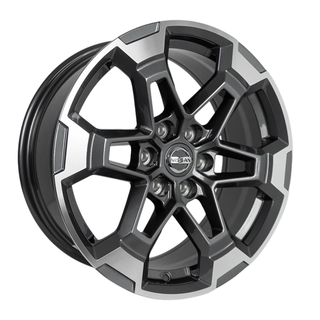 Foto 2 | 4 Rines 17 6x114.3 Gunmmetal Nissan Np300 Estacas, Frontier