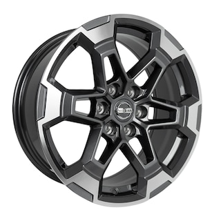 Foto 2 | 4 Rines 17 6x114.3 Gunmmetal Nissan Np300 Estacas, Frontier