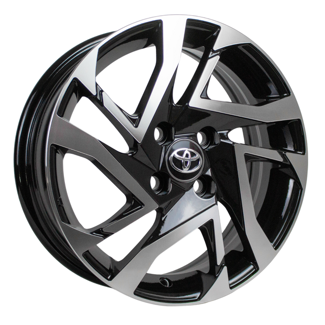 Foto 3 pulgar | 4 Rines 18 6x139.7 Black Face -hilux,titan,ranger