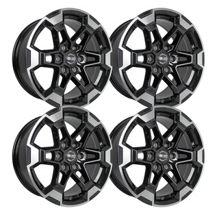 Foto 1 | 4 Rines 17 6x114.3 Black Face Nissan Np300 Estacas, Frontier
