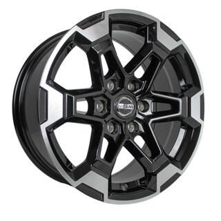Foto 2 | 4 Rines 17 6x114.3 Black Face Nissan Np300 Estacas, Frontier