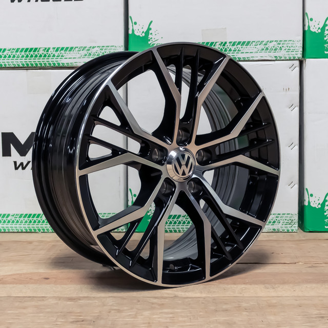 Foto 2 pulgar | 4 Rines 15 5x100 Black Machine Subaru Impreza Legacy Outback