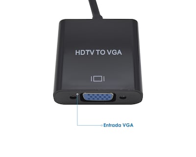 Foto 2 | Cable Convertidor Virtual Zone Hdmi/ Vga/ 3.5mm