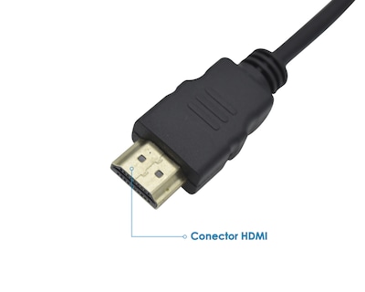 Foto 3 | Cable Convertidor Virtual Zone Hdmi/ Vga/ 3.5mm