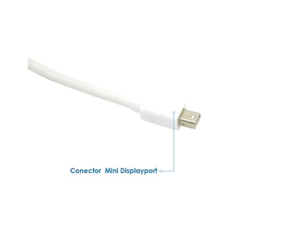 Foto 3 | Adaptador Virtual Zone Mini Displayport - Dvi/ Hdmi/ Vga