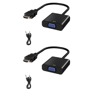 Foto 1 | Adaptador Portátil de 3.5 Mm Genérica 2 Piezas