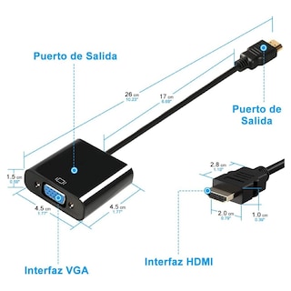 Foto 3 | Adaptador Portátil de 3.5 Mm Genérica 2 Piezas