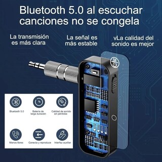 Foto 2 | Transmisor Y Receptor Bluetooth V5.0 De Audio