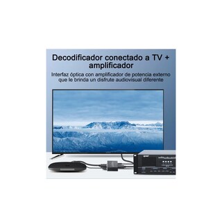 Foto 3 | Extractor de Audio Hdmi 4k 5.1 Spdif Estéreo