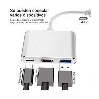 Foto 3 | Adaptador tipo C Eo Safe Imports Esi3448