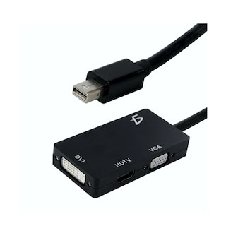 Foto 1 | Adaptador de Mini Display Port A Vga Hdmi Elegate Dvi Wi128 Negro