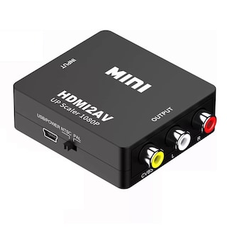 Foto 1 | Convertidor Adaptador De Audio Y Video Tv Hdmi A Rca Eo Safe Imports Esi-5049 Negro