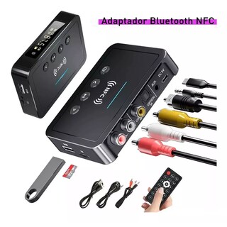 Foto 3 | Transmisor/Receptor Bluetooth 5.0 de Audio Eo Safe Imports ESI-5084 color Negro