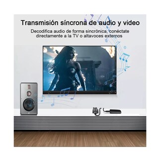Foto 2 | Adaptador De Convertidor De Audio Y Video Eo Safe Imports Esi-6310 color Negro
