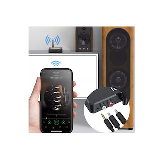 Foto 3 | RCA Receptor Bluetooth 5.1 convertidor Digital A Analógico Eo Safe Imports Esi-8182 color Negro