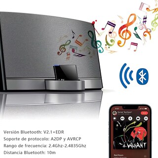 Foto 3 | Receptor Audio Bluetooth 30pin Inalámbrico Para Bose Sound Eo Safe Imports Esi-9429 Negro