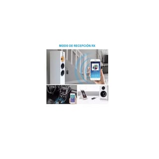Foto 3 | Transmisor y Receptor de Audio Bluetooth 3.5 mm 2 en 1 Eo Safe Imports Esi-10685 Negro