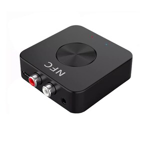 Foto 1 | Transmisor y Receptor Bluetooth 2 en 1 Rca/aux Eo Safe Imports Esi-10684 Negro