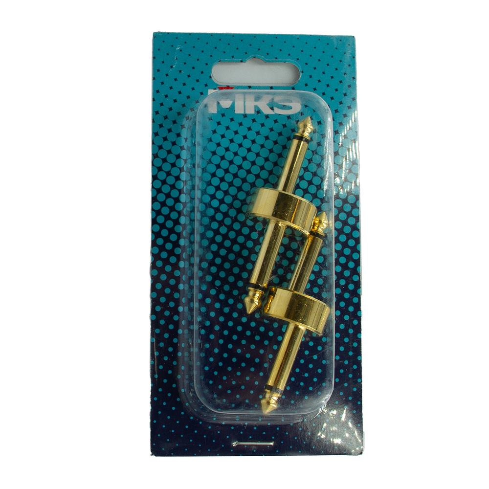 Foto 2 pulgar | Par de Conectores Plug Morrison Mrs Ac122 Dorado en Z Jack 6.3mm