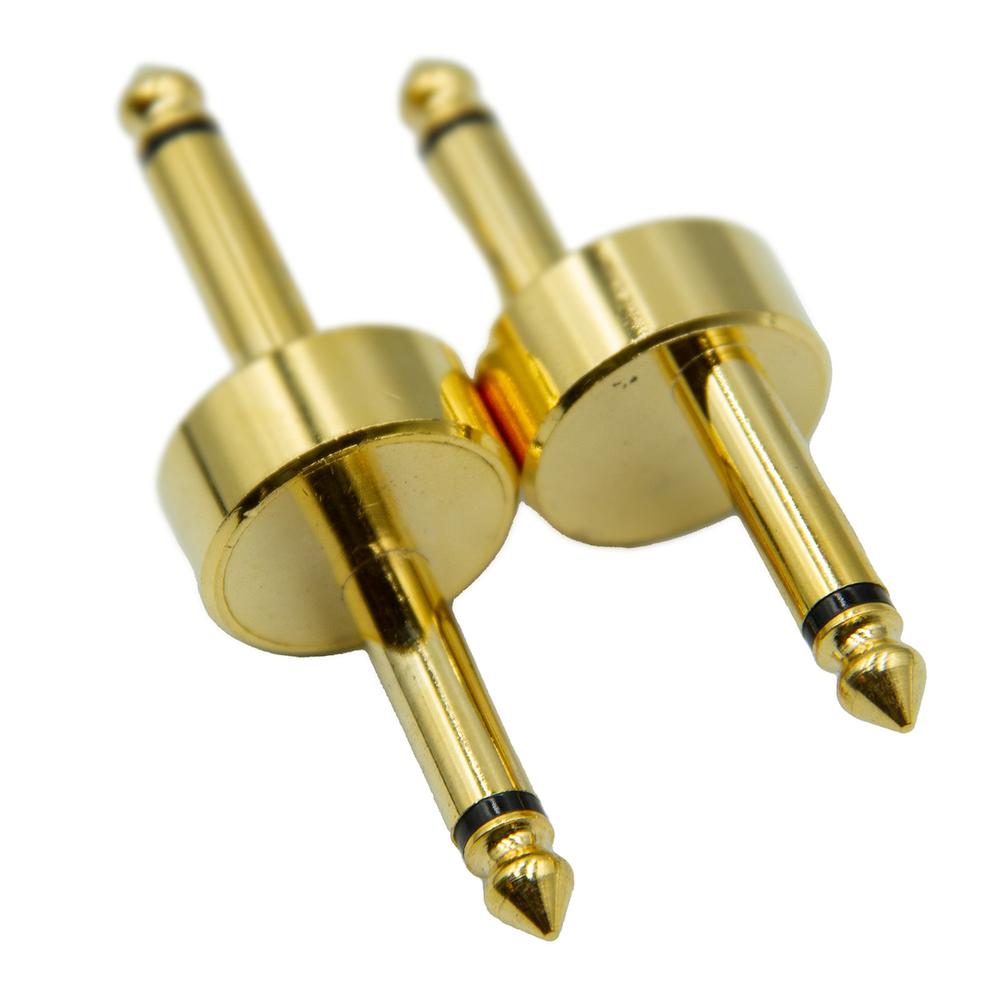 Foto 4 pulgar | Par de Conectores Plug Morrison Mrs Ac122 Dorado en Z Jack 6.3mm