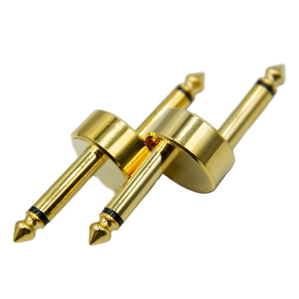 Foto 5 pulgar | Par de Conectores Plug Morrison Mrs Ac122 Dorado en Z Jack 6.3mm