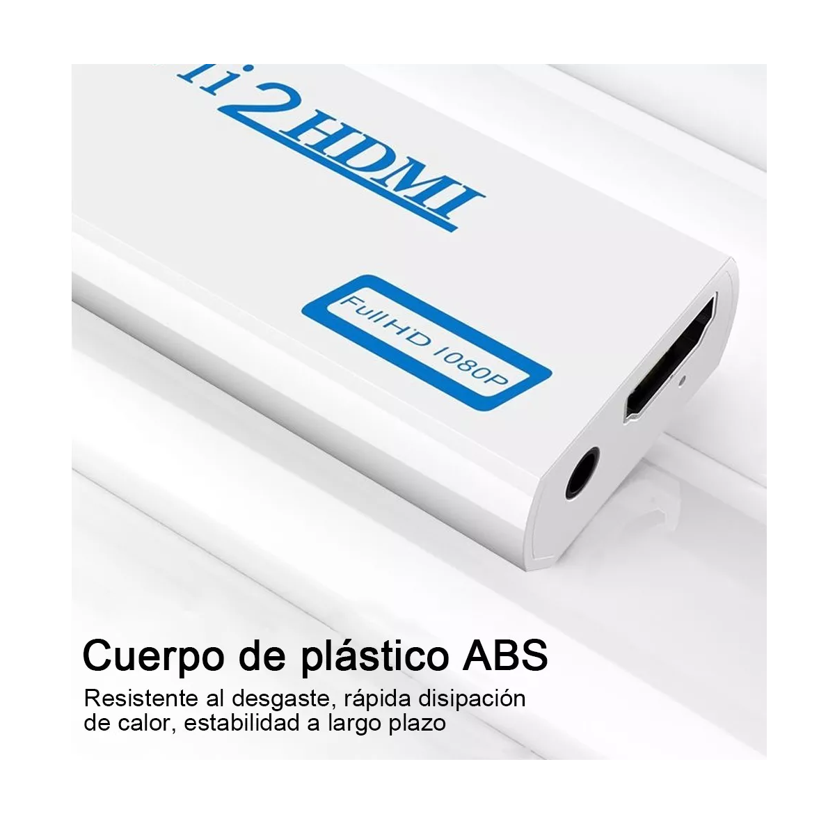 Foto 4 pulgar | Conversor De Audio Y Video De Wii A Hdmi 1080p Eo Safe Imports  Esi-11620 Blanco