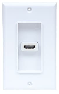 Foto 3 | Placa De Pared Para Hdmi Manhattan 771719 Hembra-hembra Blanco