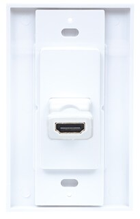 Foto 6 | Placa De Pared Para Hdmi Manhattan 771719 Hembra-hembra Blanco