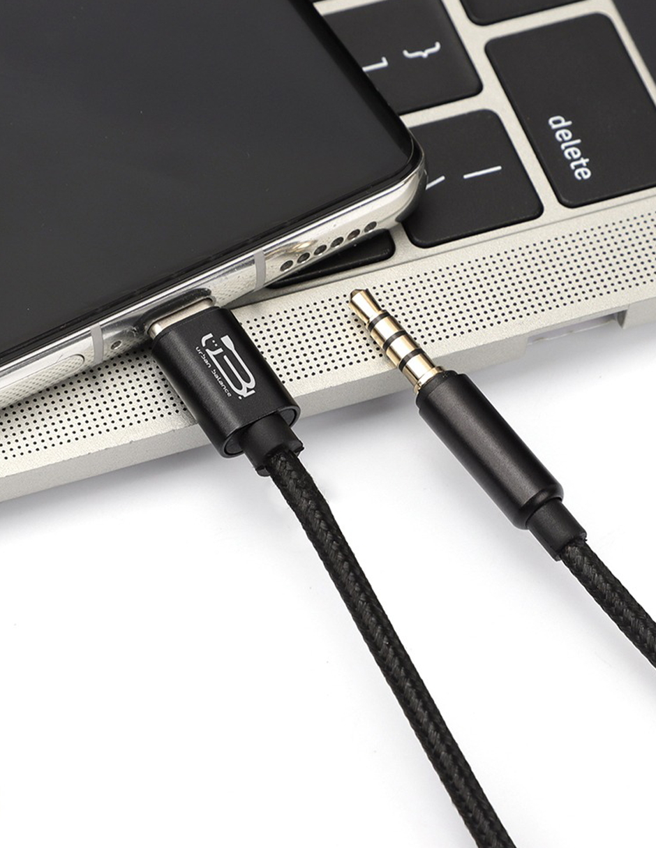 Foto 3 | Cable Auxiliar 3.5mm a Tipo C Urban Balance