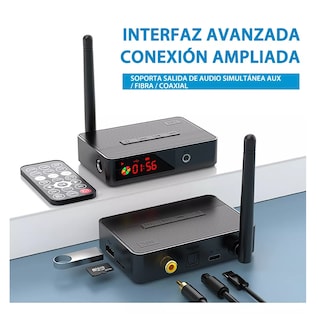 Foto 3 | Receptor Bluetooth 5.3 Audio Estéreo Adaptador Nfc Negro