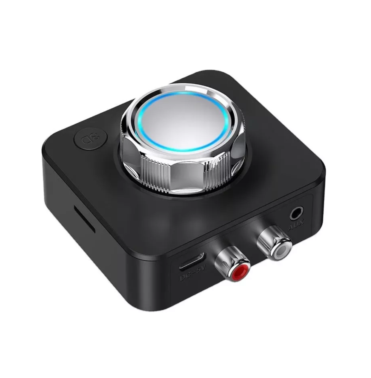 Receptor Bluetooth 5.0 3d para Auto con Toma Aux de 3.5mm Lab.G Negro