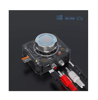 Foto 2 | Receptor Bluetooth 5.0 3d para Auto con Toma Aux de 3.5mm Lab.G Negro