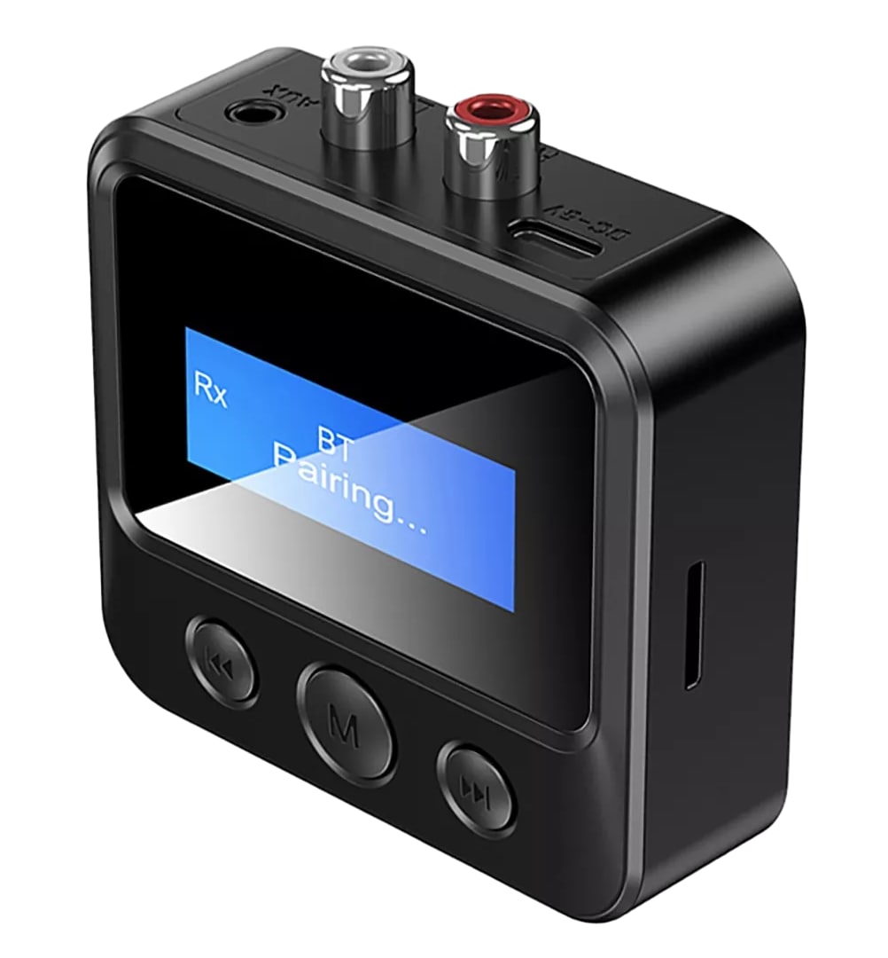 Adaptador Inalámbrico Lcd Bluetooth 5.0 Receptor/transmisor $659