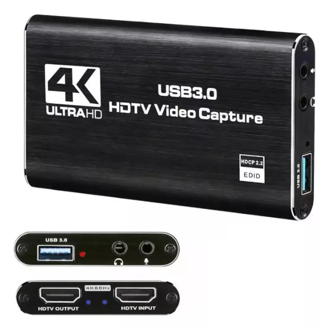 Foto 2 pulgar | Tarjeta Capturadora De Video 3.0 Hdmi Ultra Hd 4k