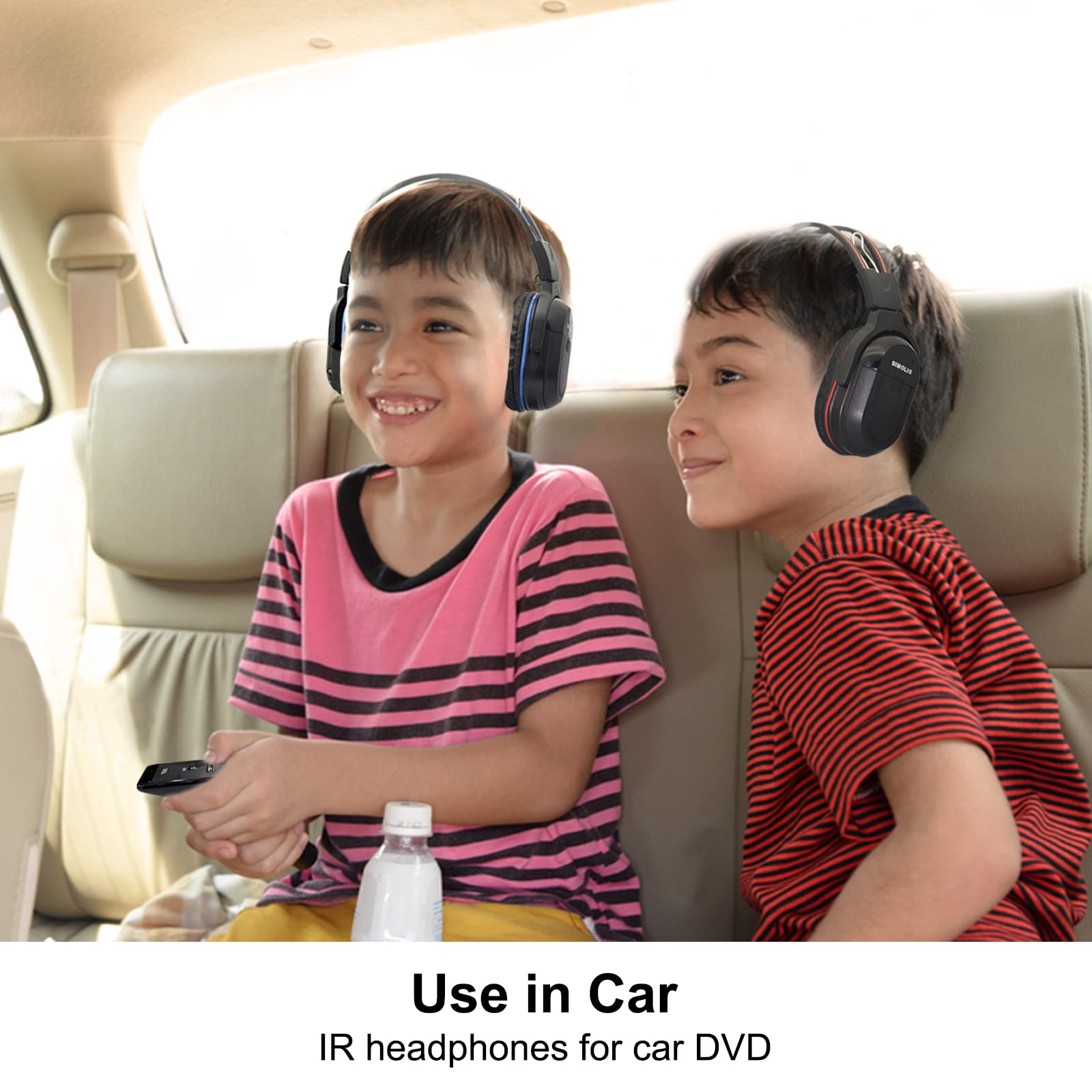 Foto 4 | Auriculares Infrarrojos Inalámbricos Simolio Para Dvd/tv De Coche Uconnect Ves - Venta Internacional.