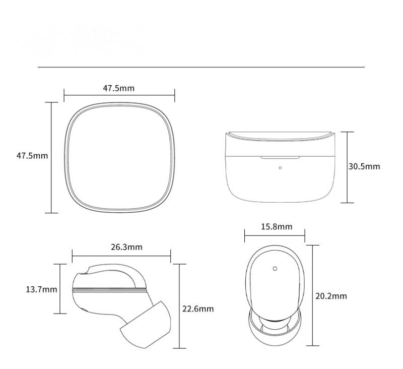 Foto 5 pulgar | Auriculares Inalámbricos Bluetooth Xy30 Chapados Con Nfc 5.1 -15 M - Venta Internacional.