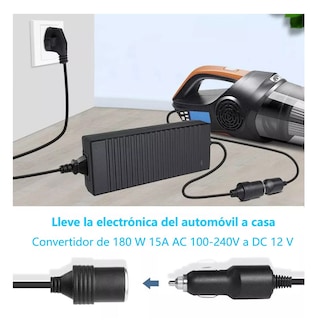 Foto 2 | Auto Eliminador 15a Inversor Corriente Eo Safe Imports Esi-17188 Negro