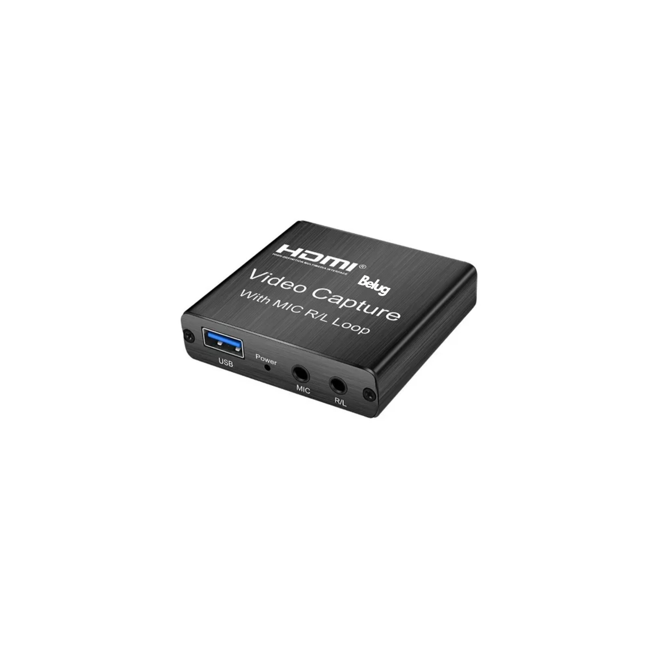 Foto 2 pulgar | Tarjeta De Captura Hdmi Full Hd 1080p 60fps De Audio Y Vídeo, Belug Negro