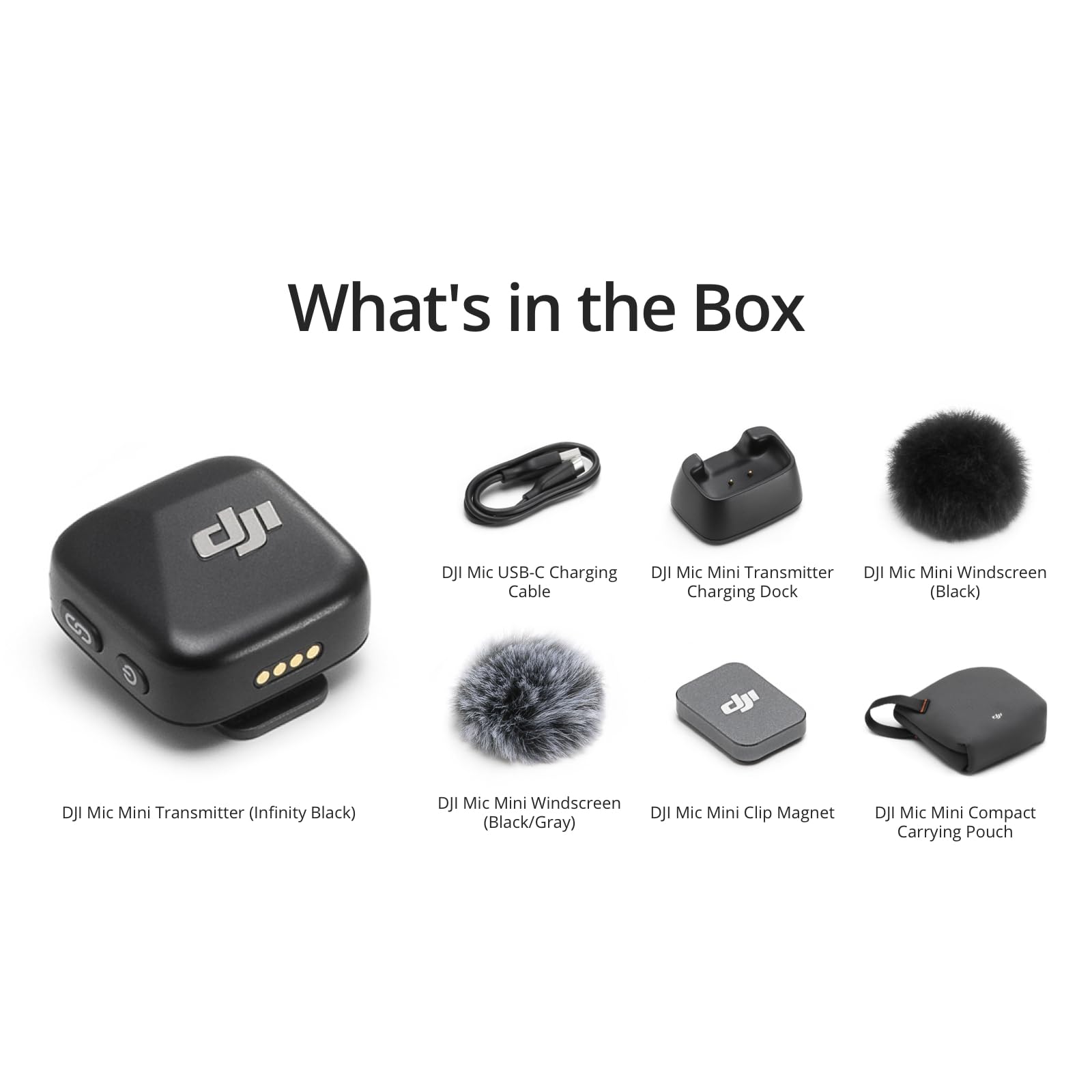Foto 7 pulgar | Micrófono Inalámbrico Dji Mic Mini Transmisor Negro - Venta Internacional.