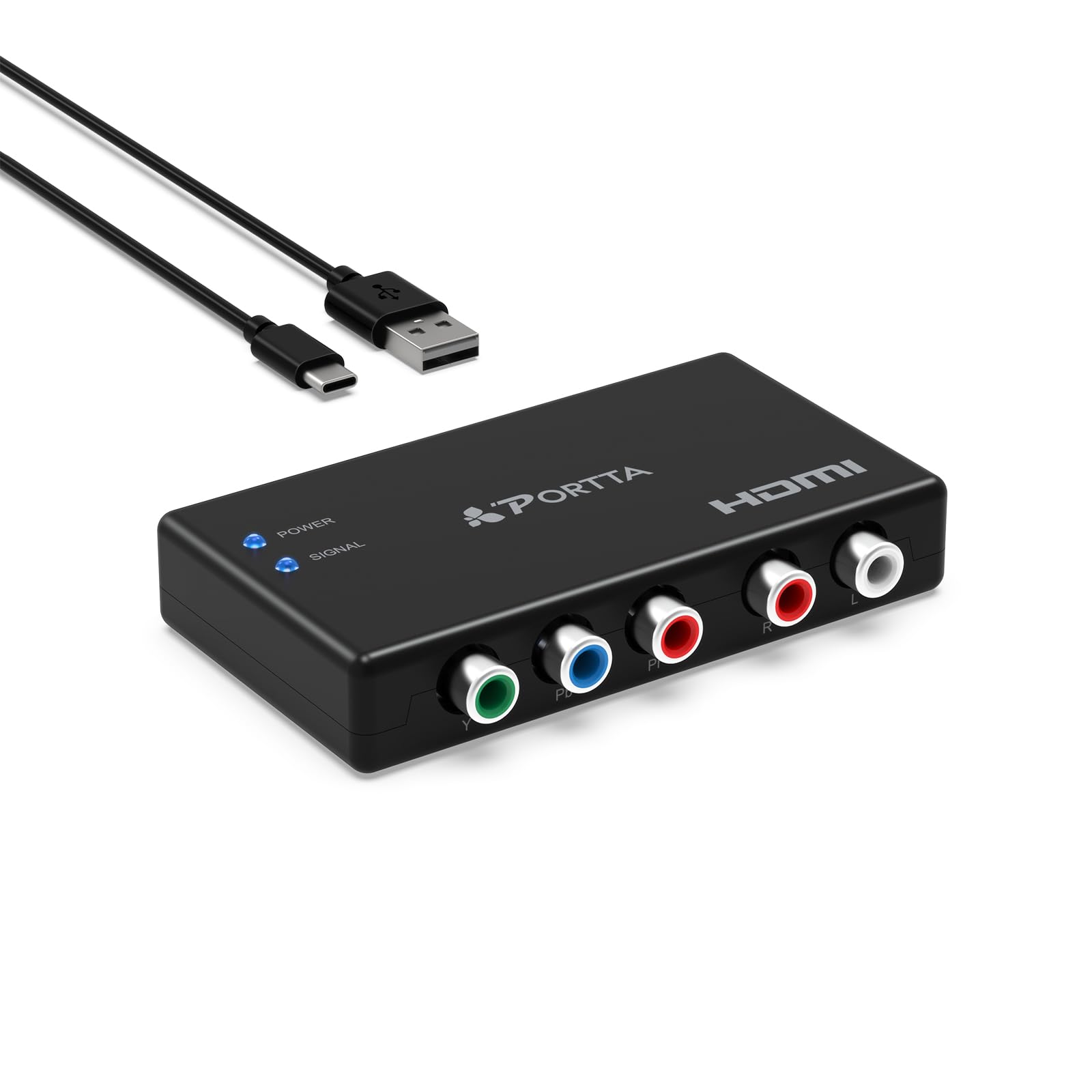Convertidor De Componentes A Hdmi Porta 5 Rca Ypbpr A Hdmi - Venta Internacional.