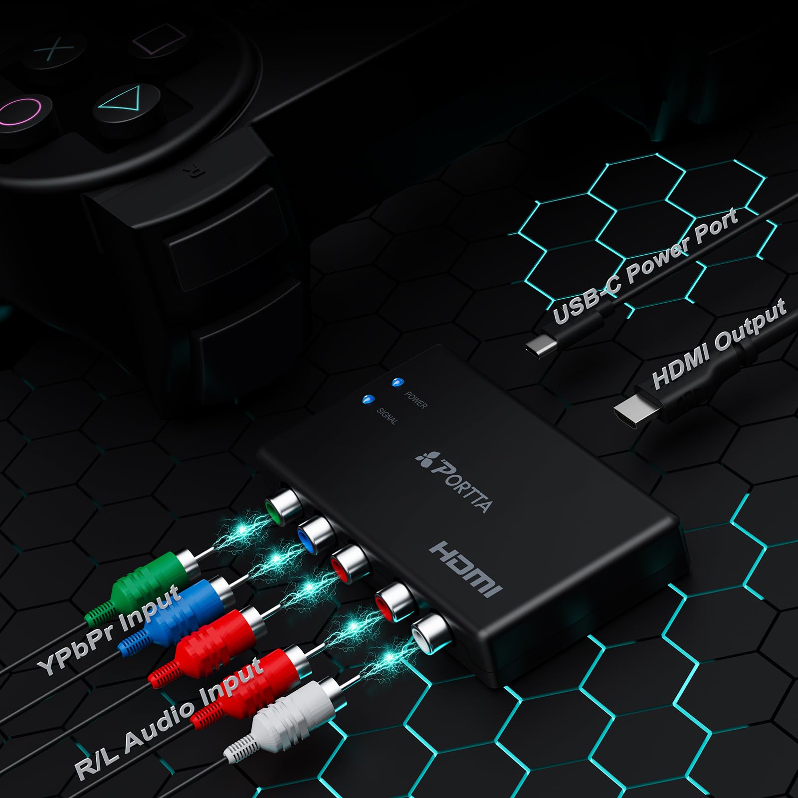 Foto 4 pulgar | Convertidor De Componentes A Hdmi Porta 5 Rca Ypbpr A Hdmi - Venta Internacional.