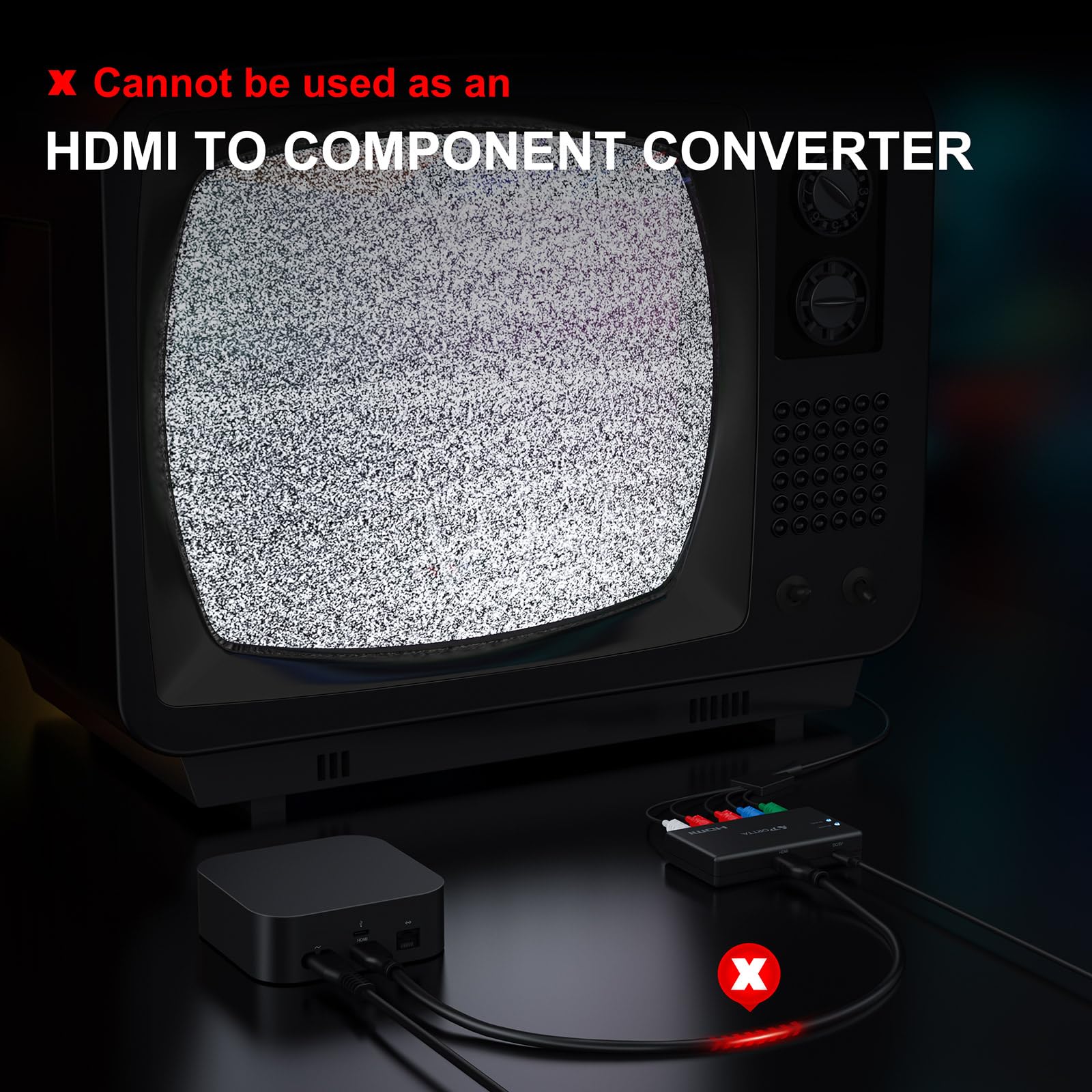 Foto 6 pulgar | Convertidor De Componentes A Hdmi Porta 5 Rca Ypbpr A Hdmi - Venta Internacional.