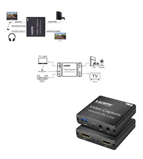 Foto 4 | Tarjeta De Captura Lab.g Hdmi Full Hd 1080p 60fps De Audio Y Vídeo, Negro